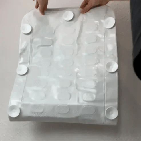 Jacuzzi Bathtub Mat – Portable Home Spa Bubble Massage Pad with Rapid Heating & Easy Installation