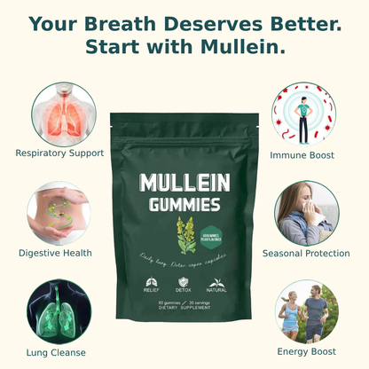 Mullein Lung Detox Gummies