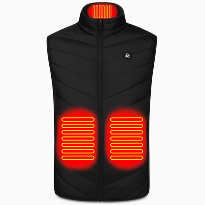 Heated Vest With 9 Heating Zones – USB Electric Winter Thermal Jacket for Men & Women, Lightweight Outdoor Skiing & Hiking Coat